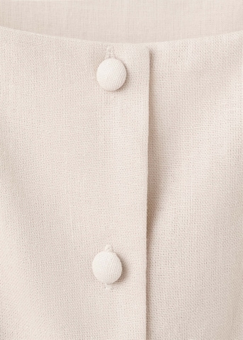 MANGO Kleid in Beige