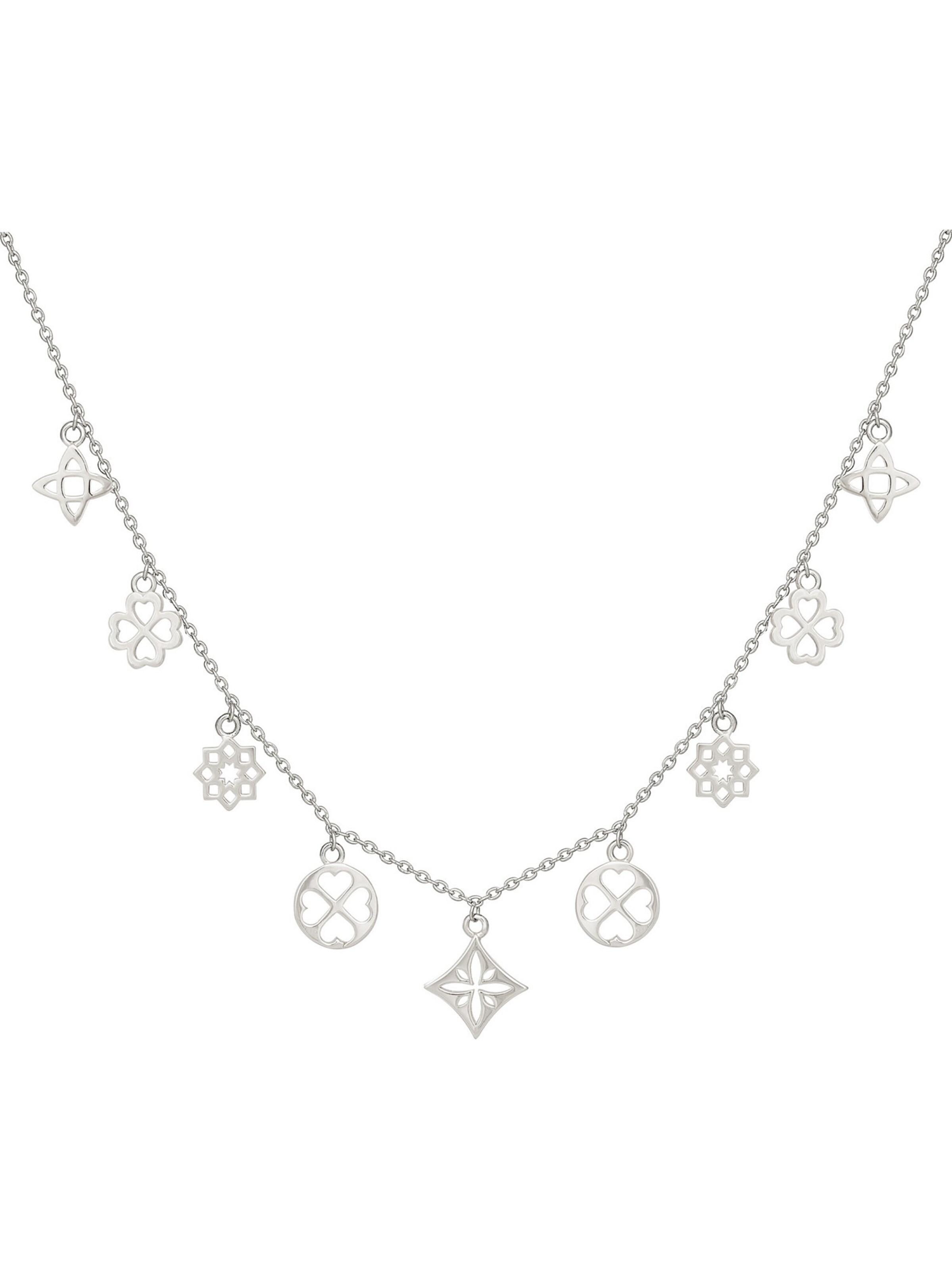 Chaîne caï en argent : devant