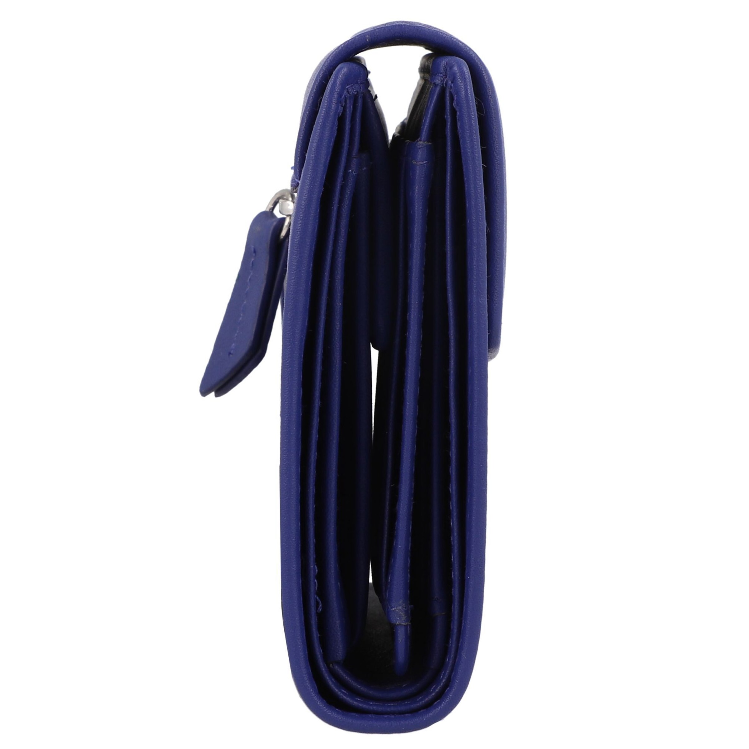 Braun Büffel Wallet 'Joy' in Blue