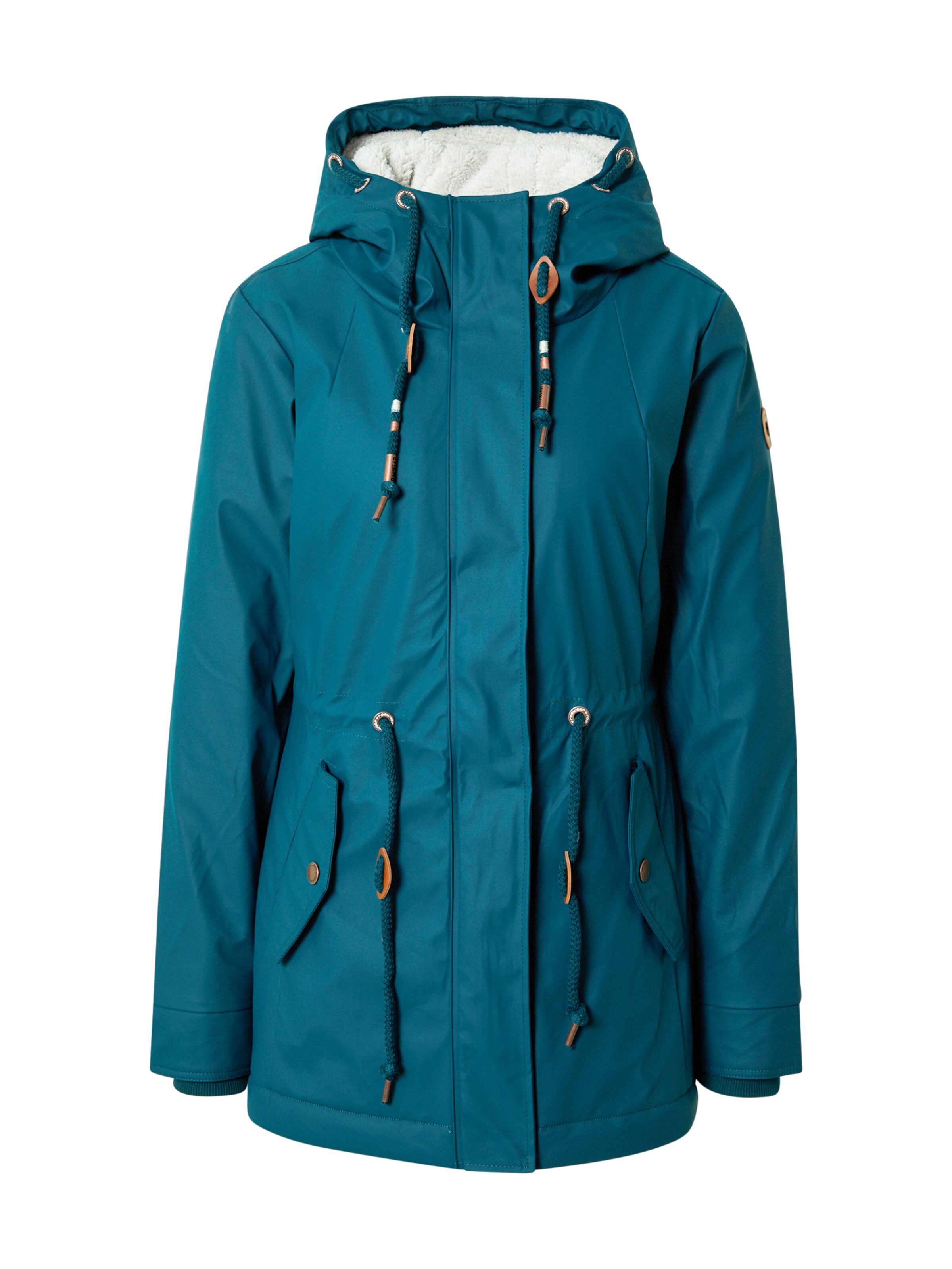 Veste Imperméable Femme Mi-longue Avec Capuche - Manteau De Pluie Léger Pour Randonnée Et Travail