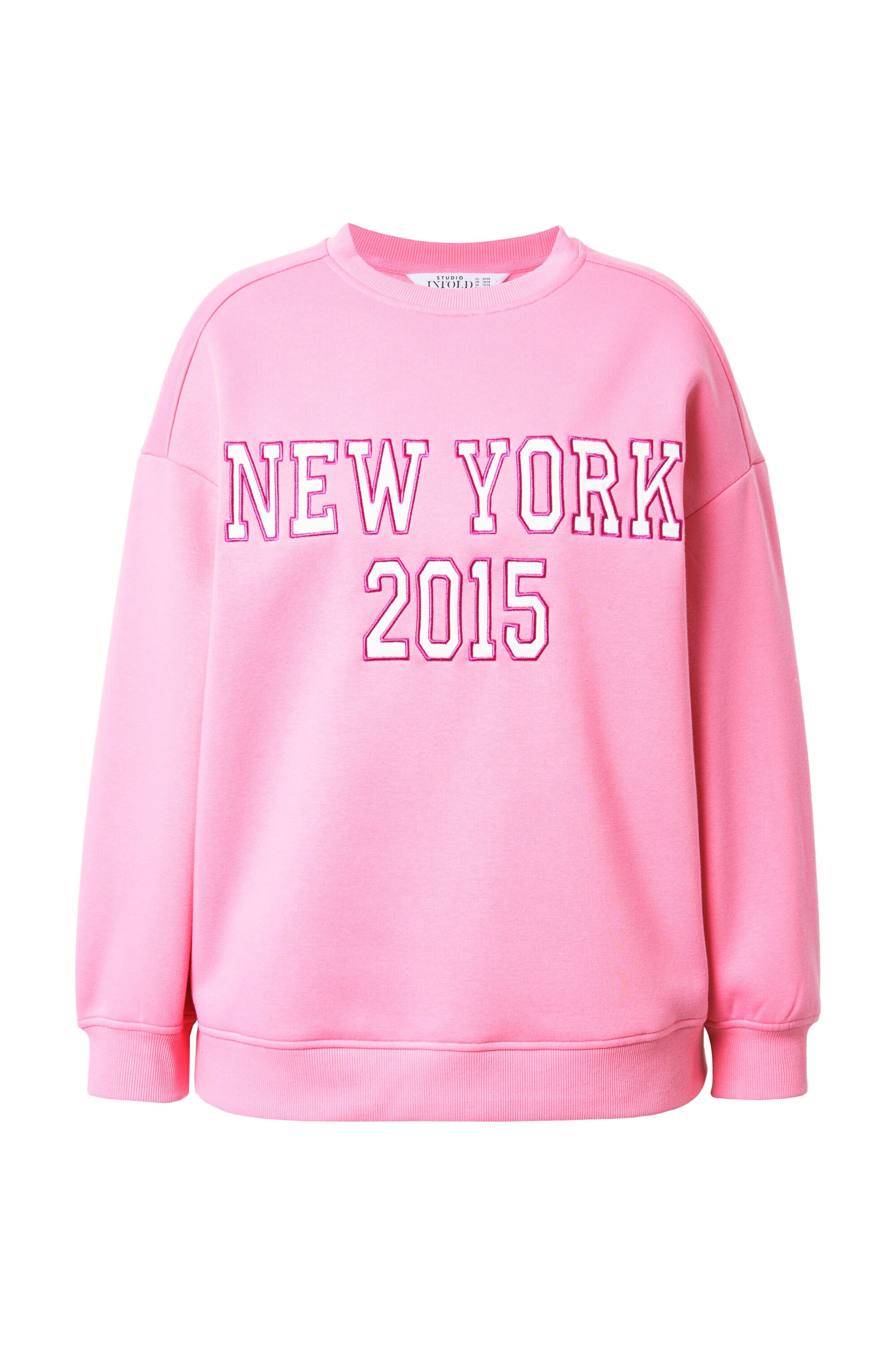 Studio Untold Sweatshirt in Roze: voorkant