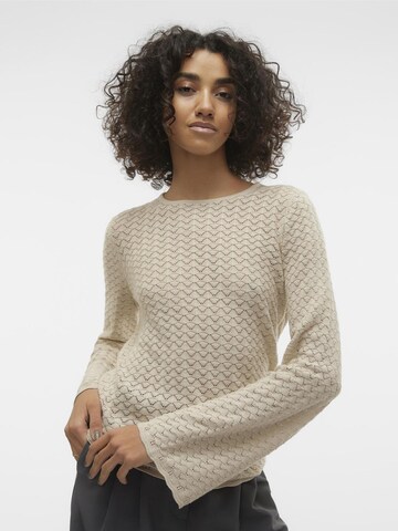 Pull-over 'IBERIA' VERO MODA en beige
