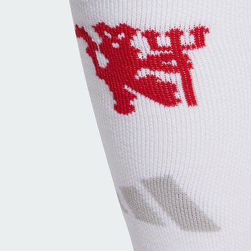 Mi-bas 'Manchester United 24/25' ADIDAS PERFORMANCE en blanc