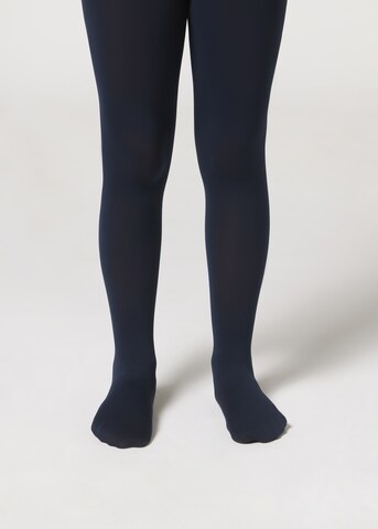 CALZEDONIA Tights in Blue: front