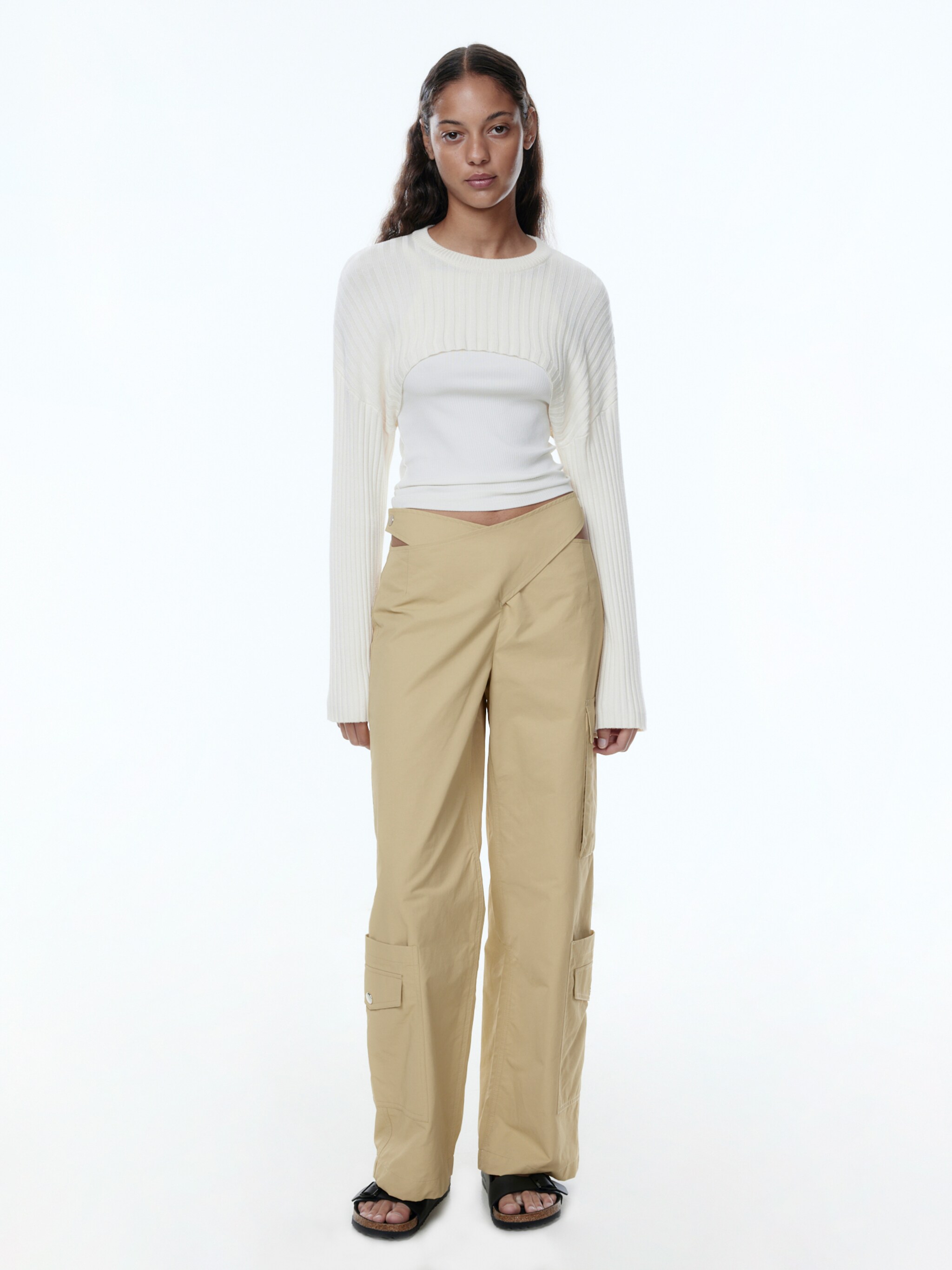 EDITED Producten Trui 'Rachelle' Beige