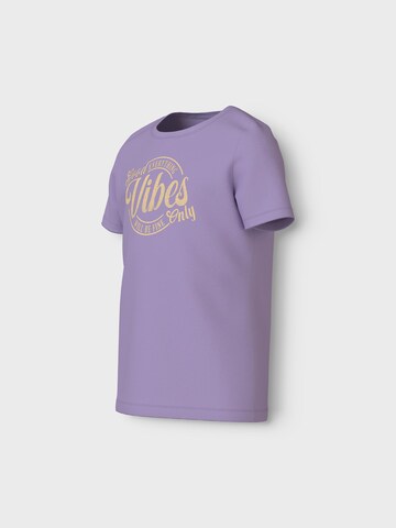 NAME IT T-Shirt 'VEEN' in Lila