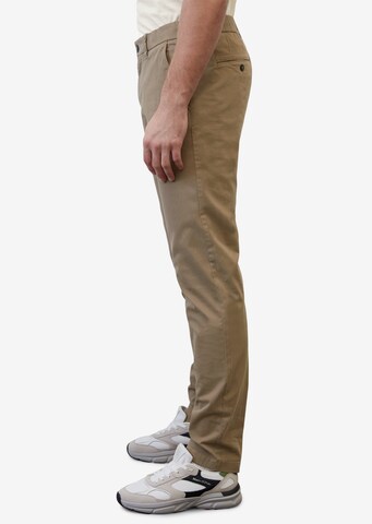 Marc O'Polo Slimfit Chino 'Osby' in Bruin