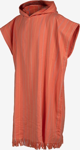 ARENA Банный халат длинный 'CHANGING PONCHO' в Оранжевый: спереди