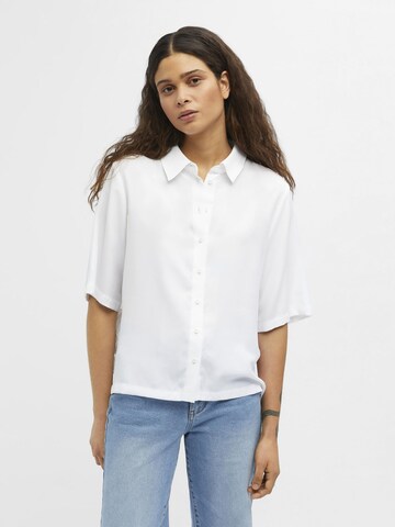 OBJECT Blouse in Wit: voorkant