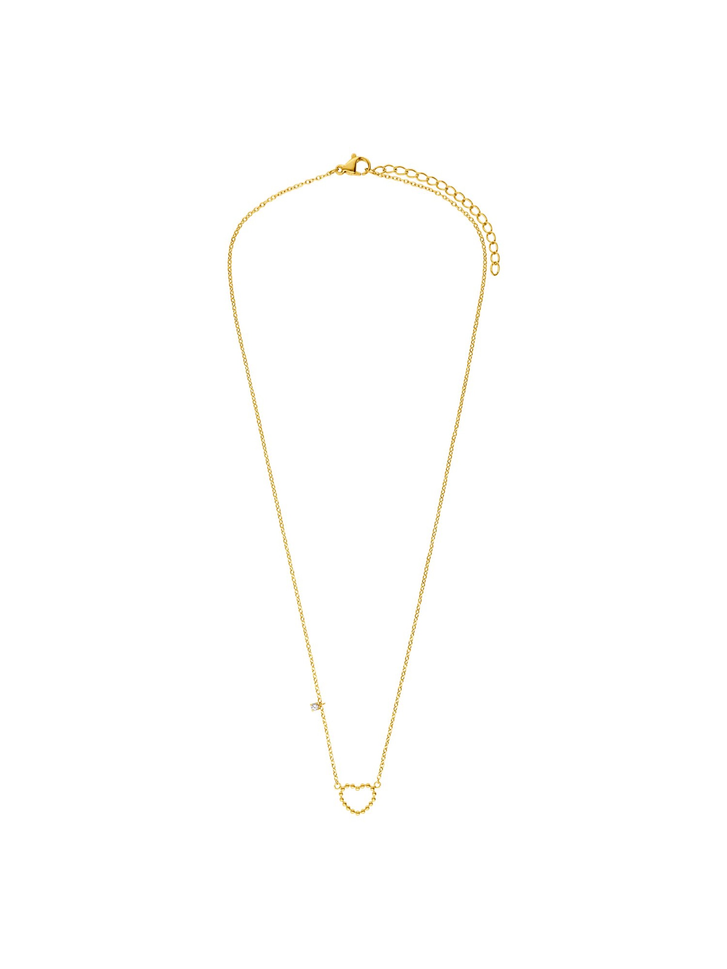 Lucardi Ketting in Goud: voorkant