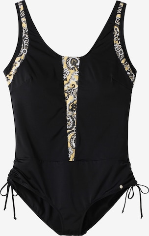 SHEEGO Swimsuit in Black: front