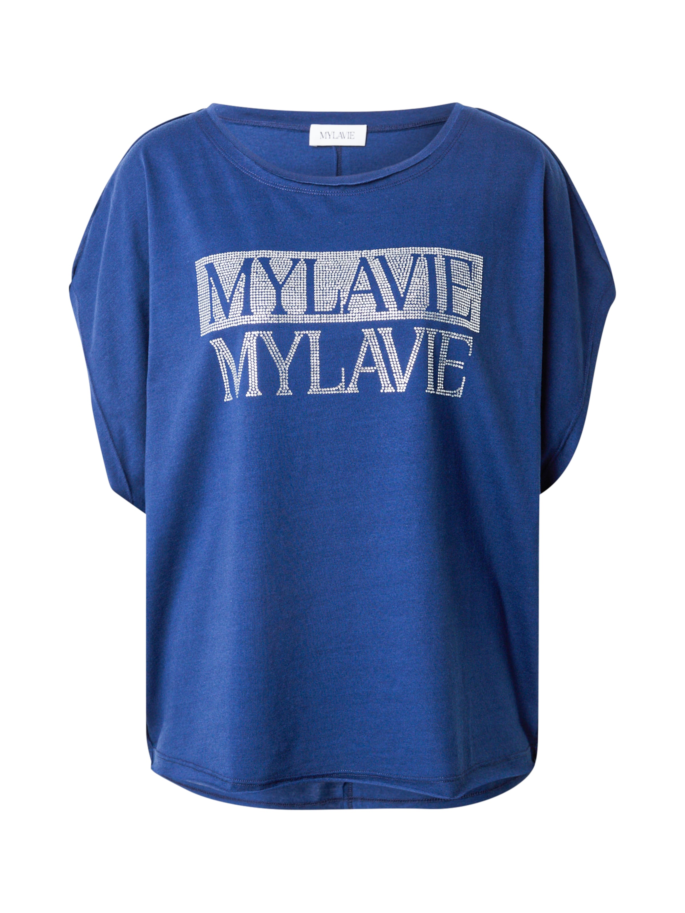 MYLAVIE by Sarah Harrison T-shirt en bleu, Vue avec produit