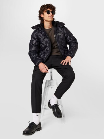 EA7 Emporio Armani Jacke in Schwarz
