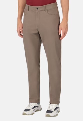 Coupe slim Jean Boggi Milano en gris : devant