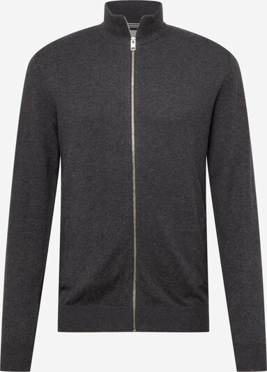 JACK & JONES Strikkejakke 'EMIL' i mørkegrå, Produktvisning