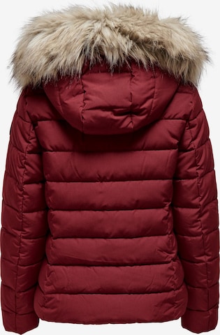 Veste d’hiver 'Luna' ONLY en rouge