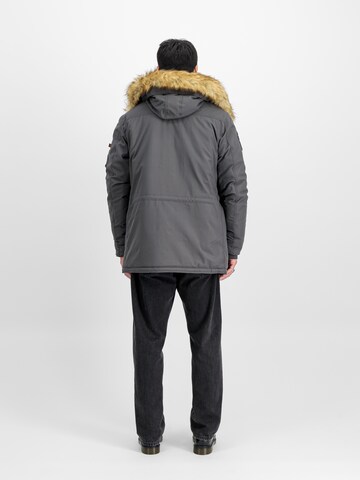 ALPHA INDUSTRIES Winter parka 'Polar' in Grey
