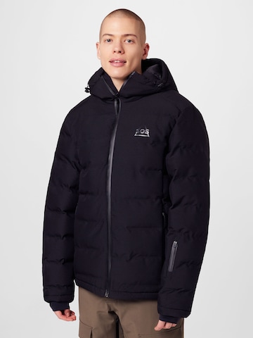 SOS Winter Jacket 'Zermatt' in Black: front