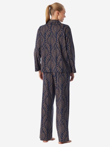 SCHIESSER Pyjama ' Interlock ' in Beige