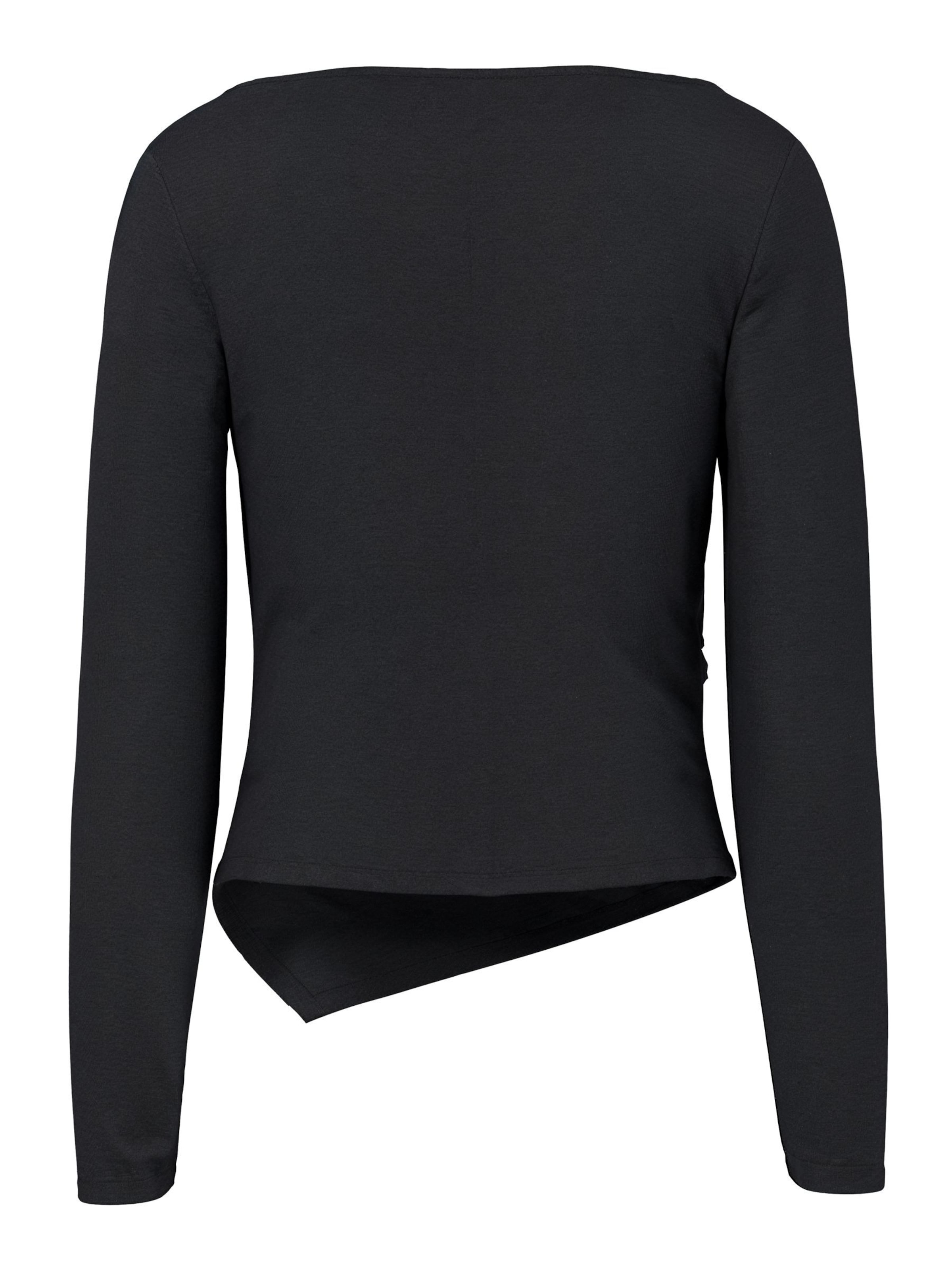 PIECES Shirt in Schwarz: Vorderseite