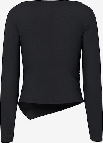 PIECES Shirt in Schwarz: Vorderseite