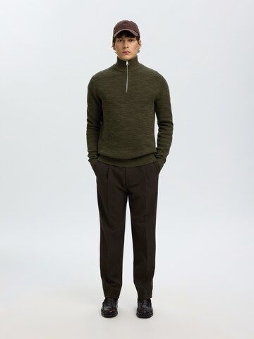 SELECTED Pullover 'SLHDane' in Grün