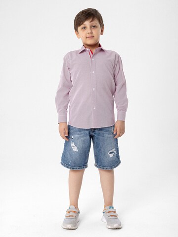 Daniel Hills Slim fit Skjorta i röd
