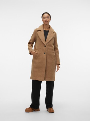 VERO MODA Between-seasons coat 'ANNY' in Brown