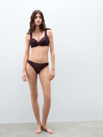 INTIMISSIMI Slip 'Pretty Flowers' in Lila: Vorderseite