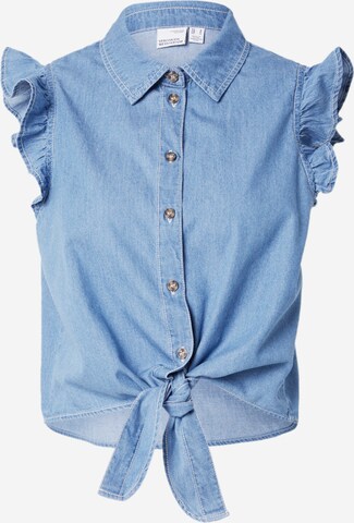 VERO MODA Top 'NOE' in Blauw: voorkant