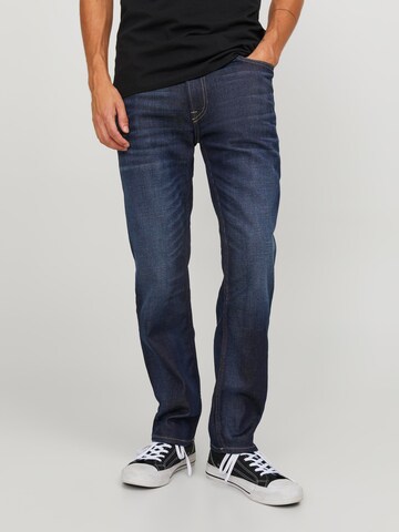 JACK & JONES - Regular Calças de ganga 'Clark' em azul: frente