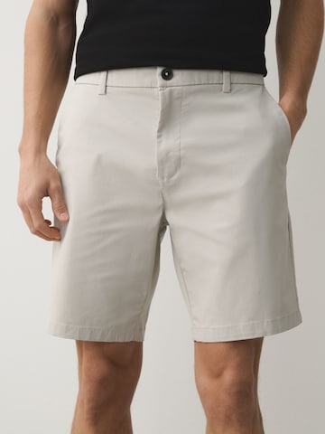 Coupe slim Pantalon chino Next en bleu : devant