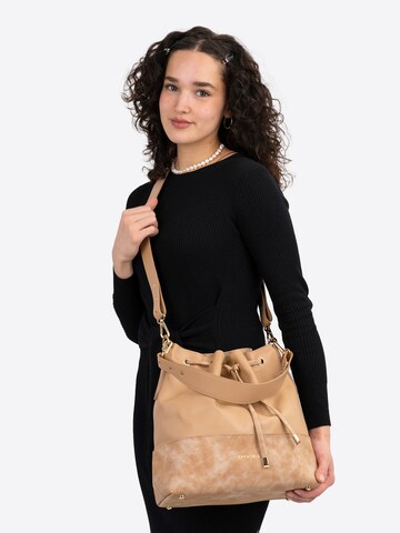 Expatrié Posetaske 'Sarah Medium' i beige