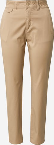 Regular Pantalon chino s.Oliver en beige : devant