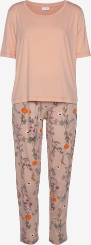 LASCANA Pajama in Pink: front