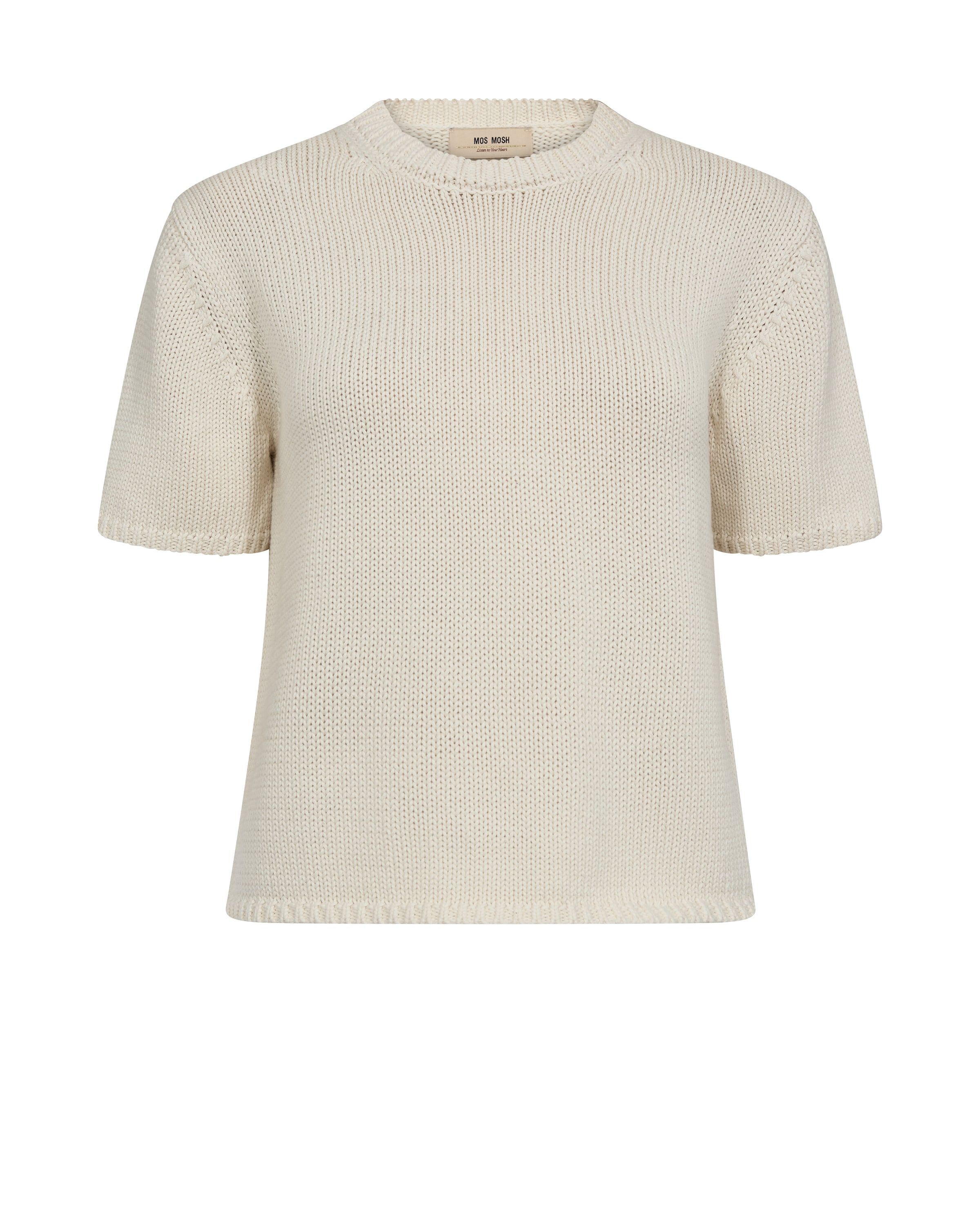 MOS MOSH - Jersey en beige: frente