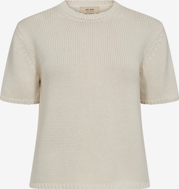 MOS MOSH - Jersey en beige: frente