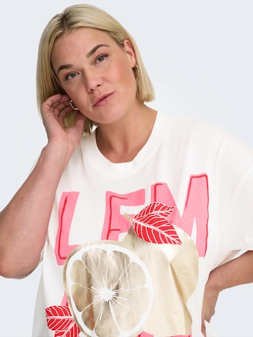 ONLY Carmakoma Póló 'CARKOURTNEY' - fehér