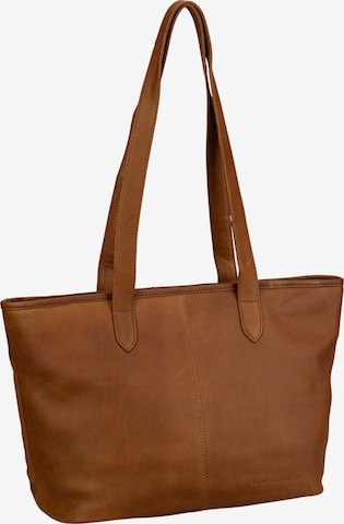 The Chesterfield Brand Shopper in Brown: front