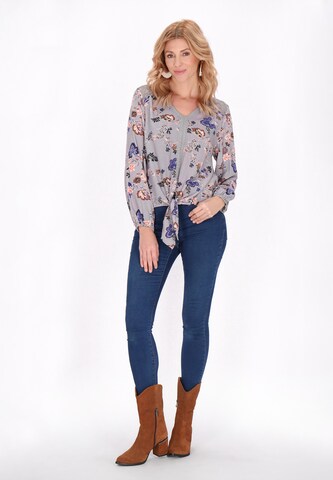 usha FESTIVAL Blouse 'Fashion Look' in Blue