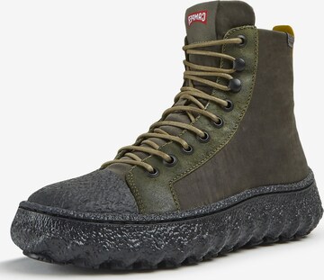 CAMPER Lace-Up Ankle Boots ' Ground ' in Brown: front