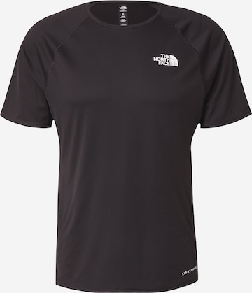 THE NORTH FACE Funktsionaalne särk 'SUNRISER', värv must: eest vaates