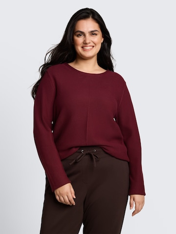 Pull-over Tom Tailor Women + en rouge : devant