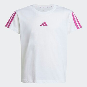 balta ADIDAS SPORTSWEAR Sportiniai marškinėliai 'Essential': priekis
