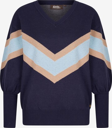 4funkyflavours Pullover 'In Too Deep' in Blau: predná strana