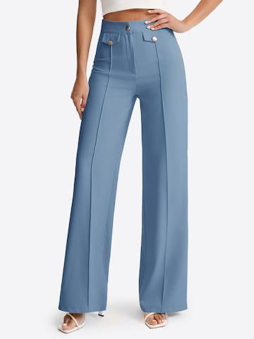 Imily Bela Bootcut Housut värissä sininen: etupuoli