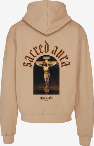 MJ Gonzales Sweatshirt 'SACRED AURA' i beige