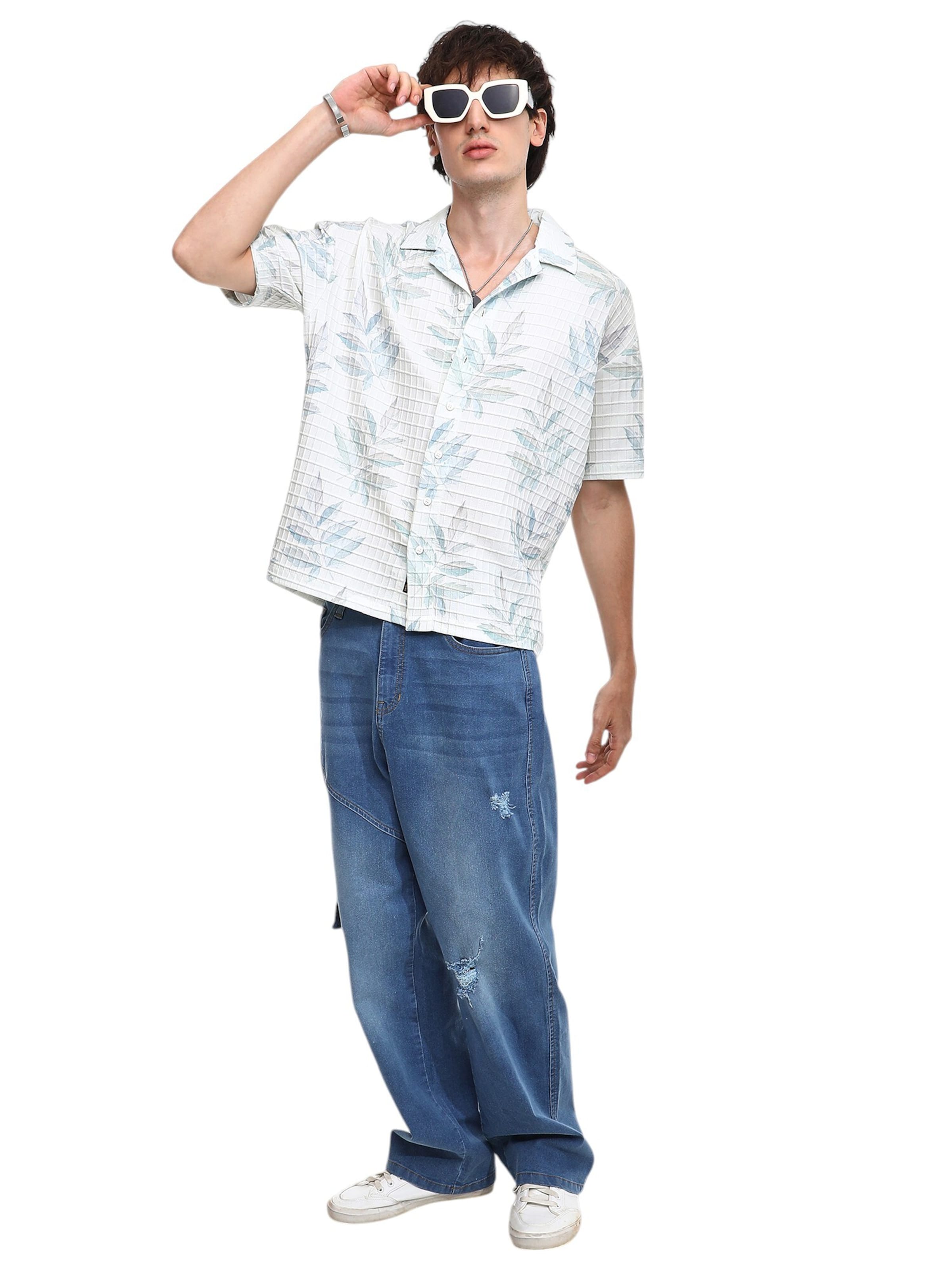 Fit confort Chemise 'Winnie' Campus Sutra en blanc