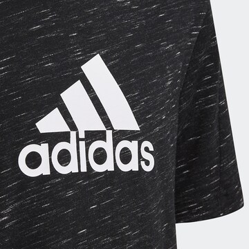 ADIDAS SPORTSWEAR Performance Shirt 'Future Icons Badge Of Sport Sport Logo' in Black