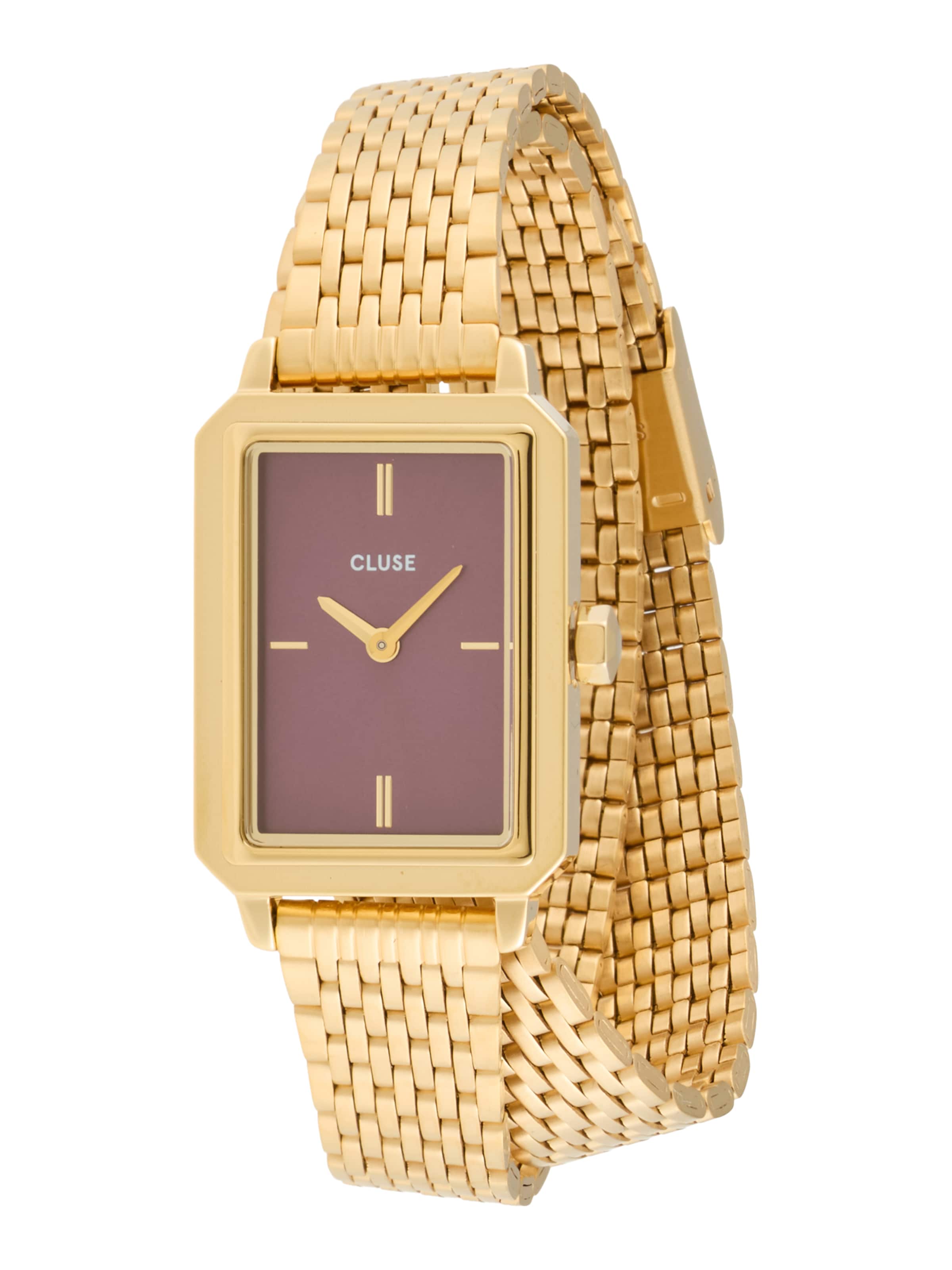 CLUSE Analoogkell, värv punane: eest vaates